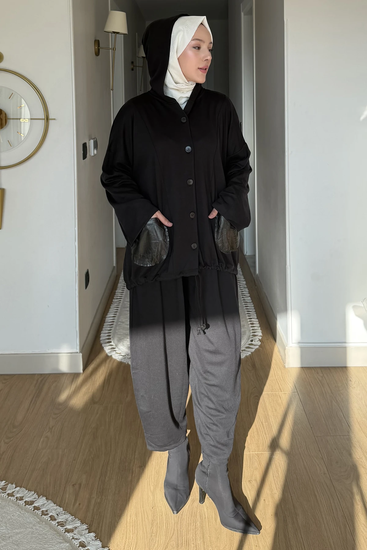 Petra Üç Parça Bohem Takım BGN-8634