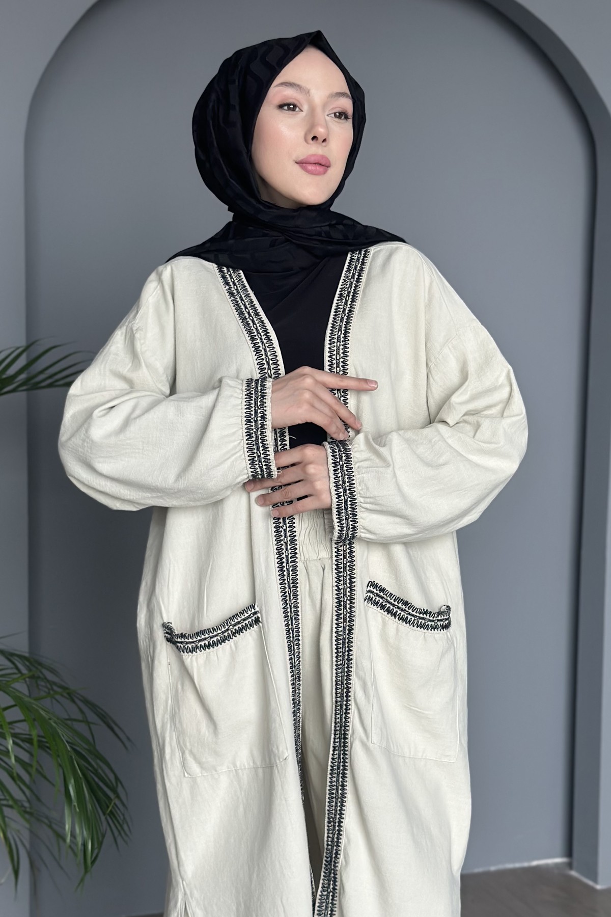 Clover Nakış Detaylı Takım SK-8456