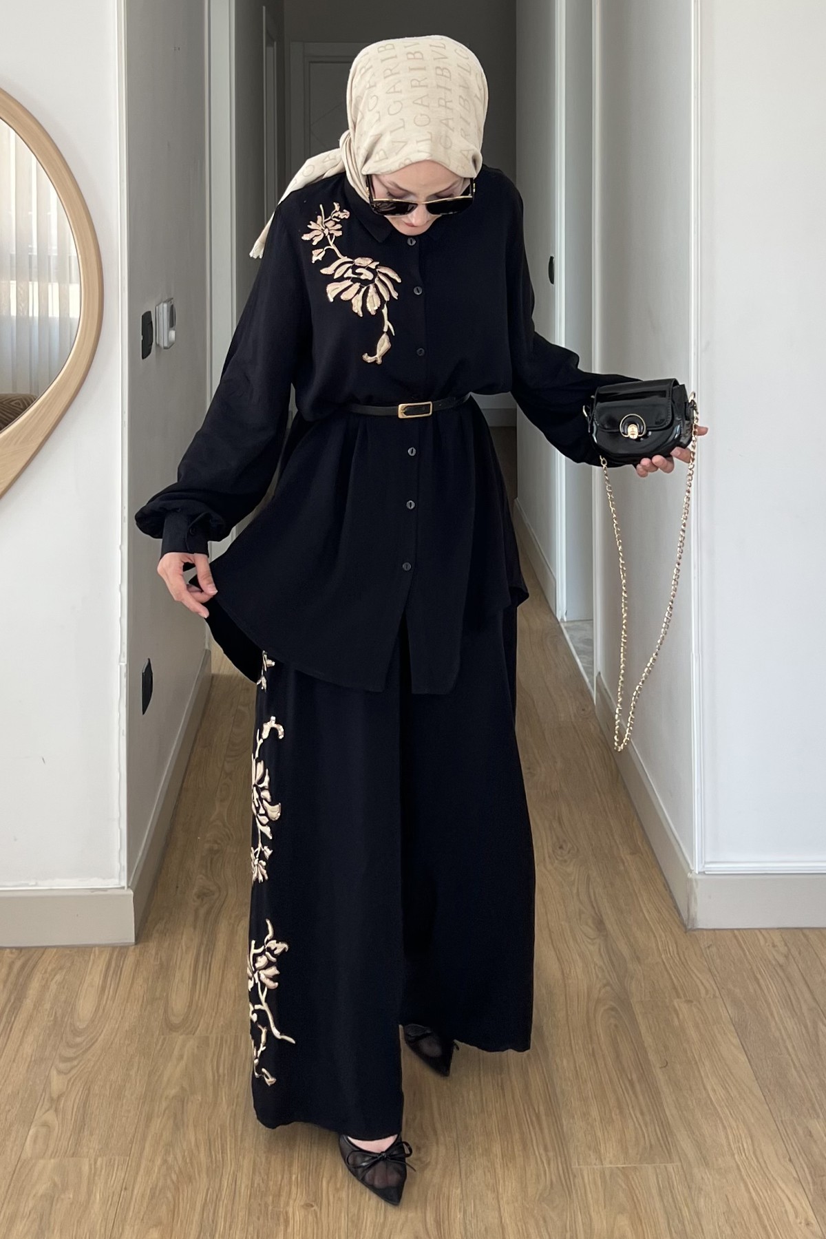 Nergis İkili Nakışlı Takım SK-8542