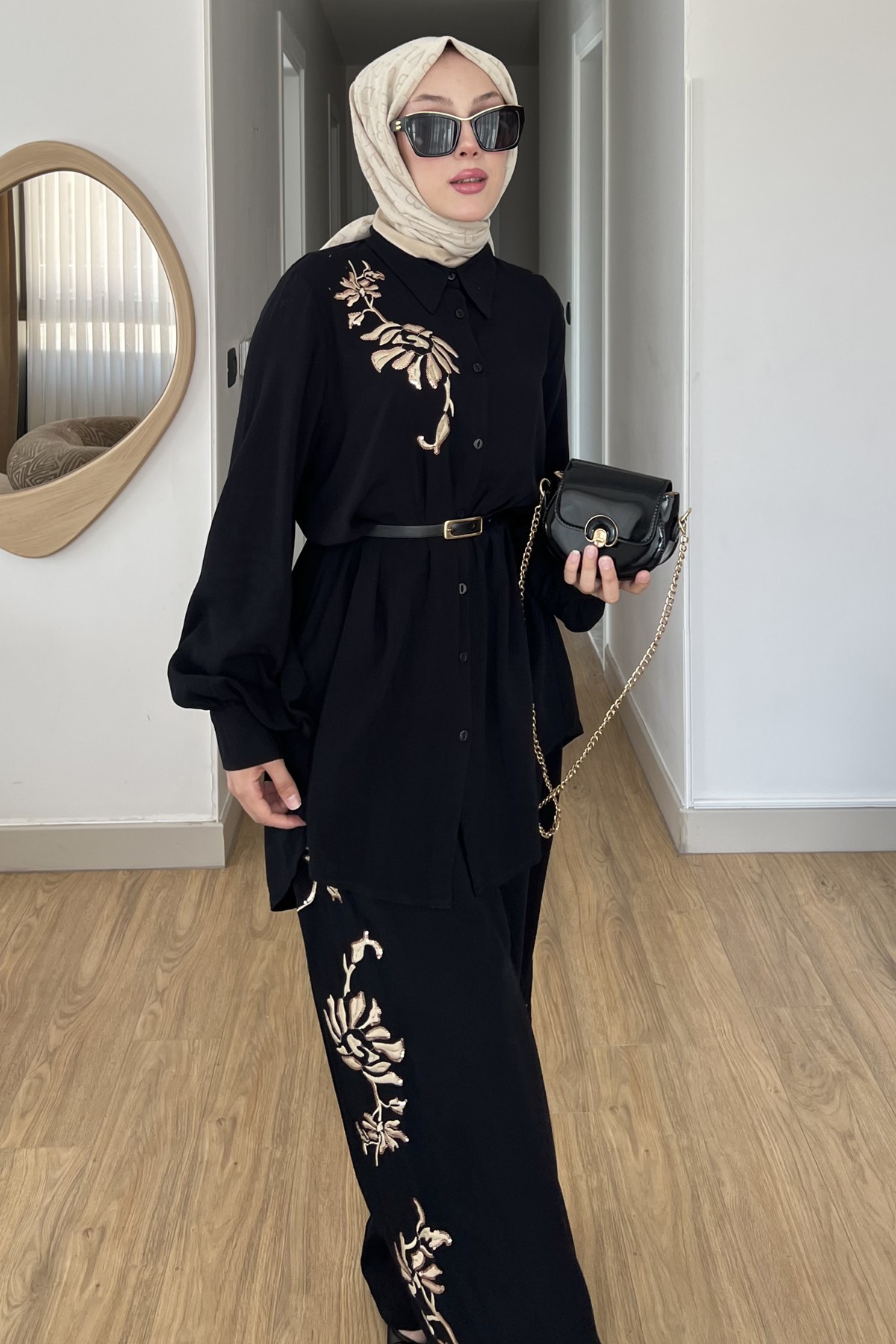 Nergis İkili Nakışlı Takım SK-8542