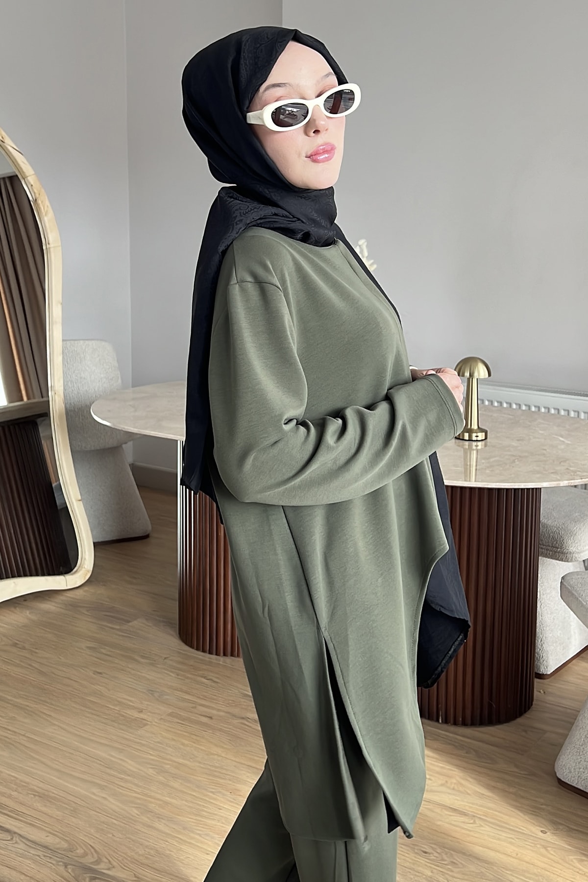Estella Çift Kumaşlı Bohem Takım SK-8616