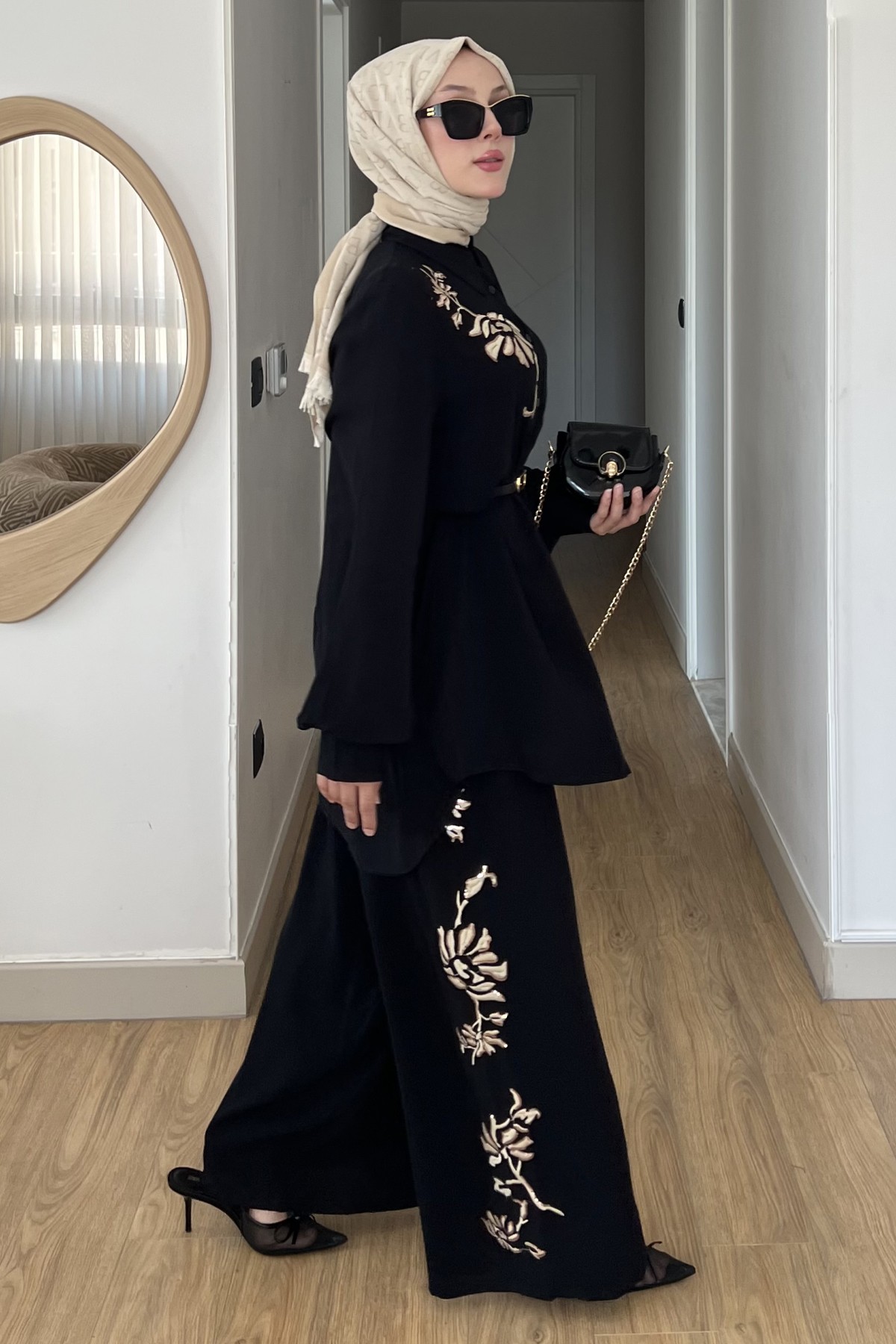 Nergis İkili Nakışlı Takım SK-8542