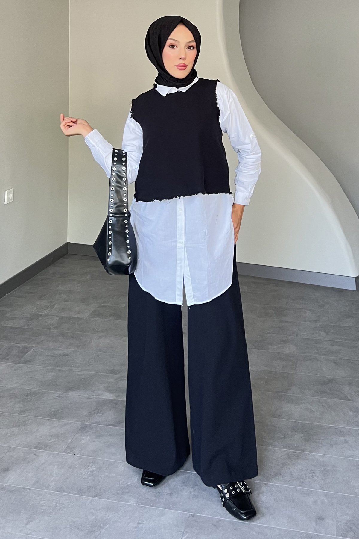 ZR Model Üçlü Keten Takım DMR-8549