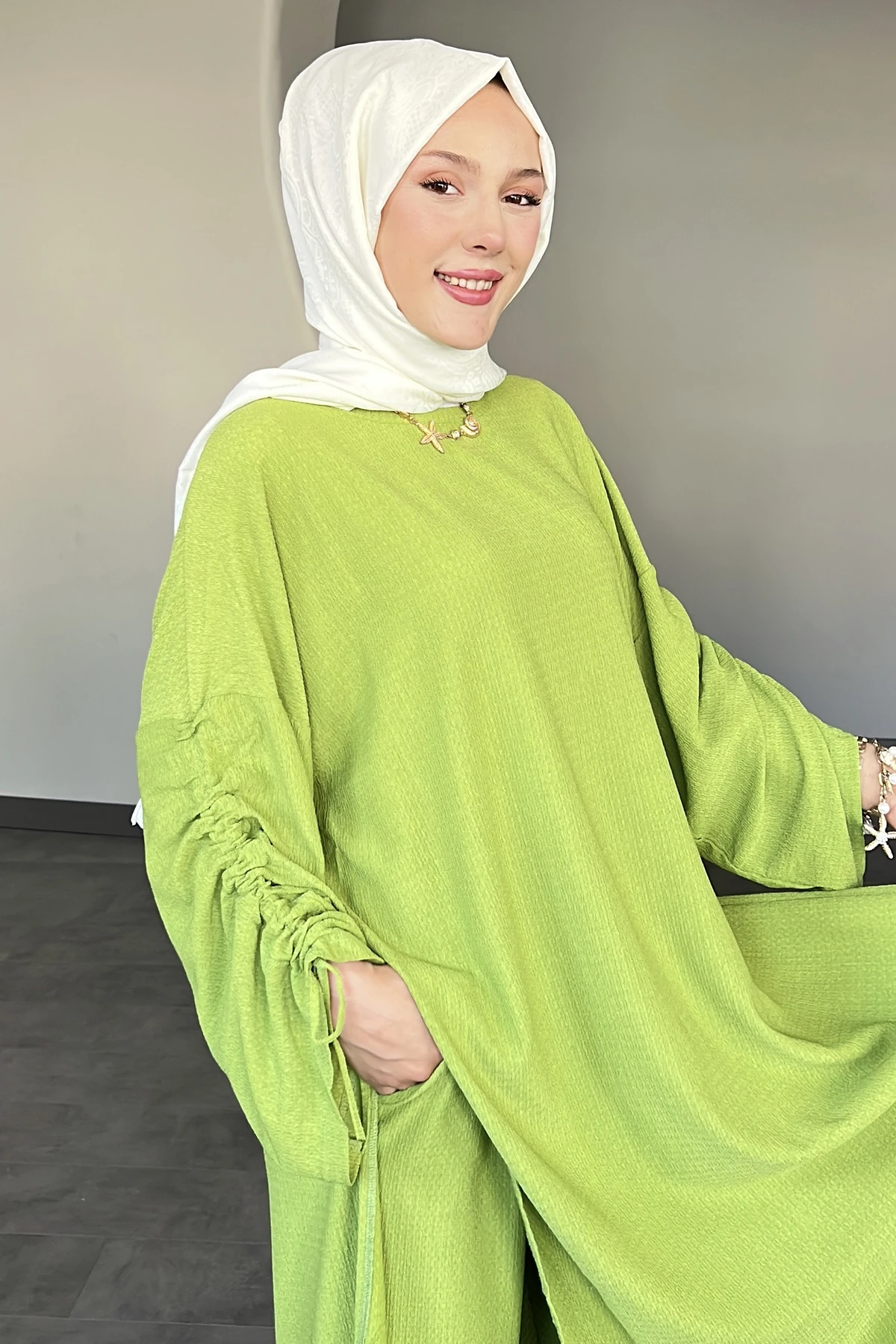 Liena Kolu Büzgülü İkili Takım SMR-8590