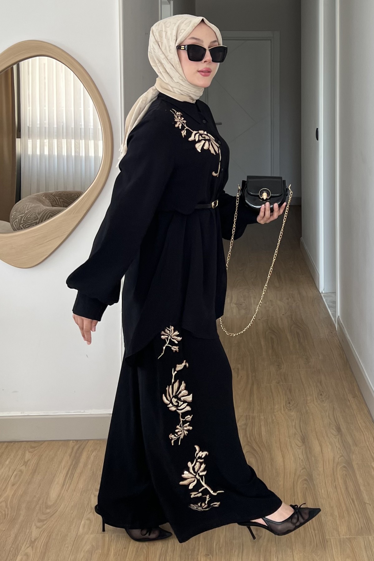 Nergis İkili Nakışlı Takım SK-8542