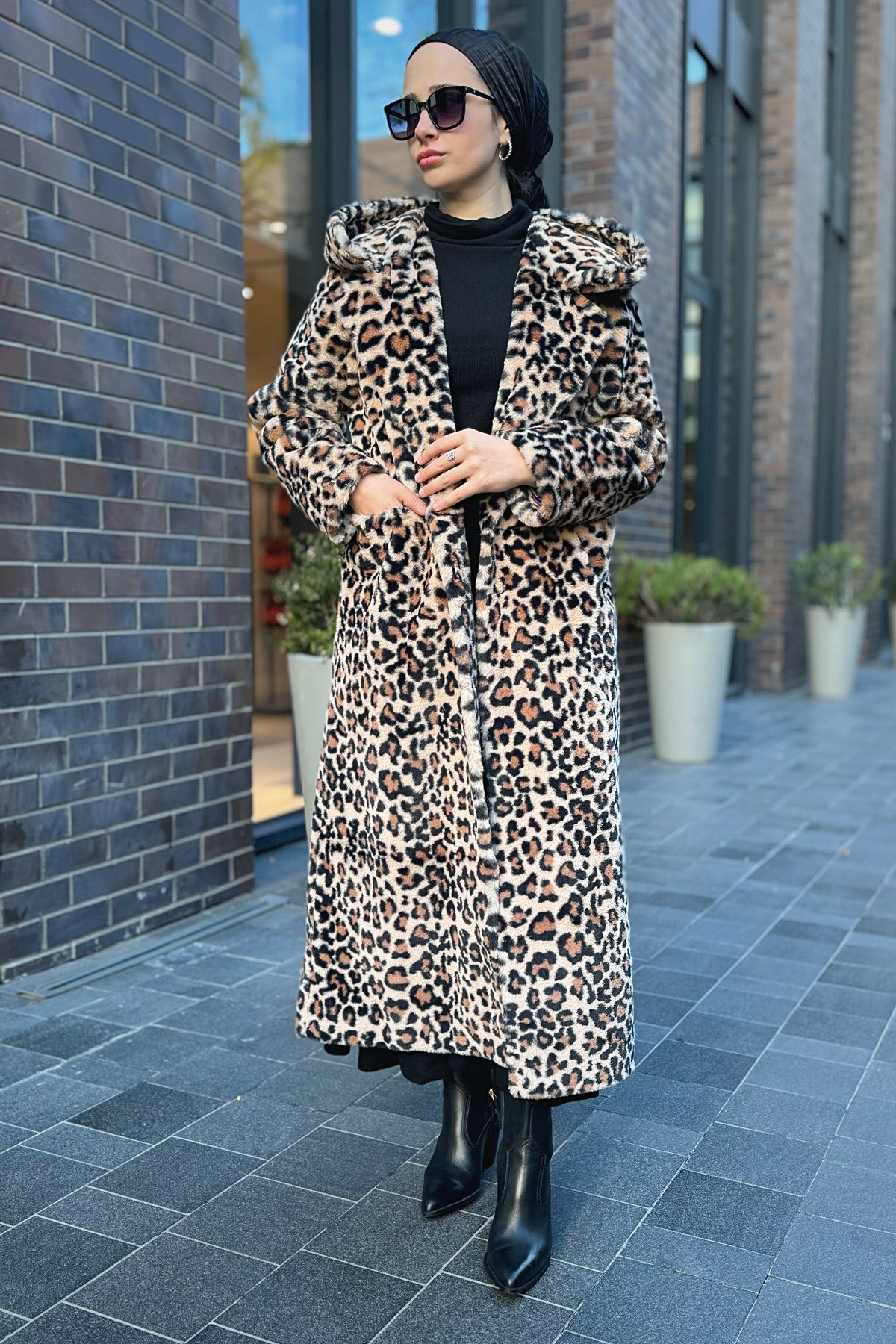 Leopar Uzun Fashion Kaban SK-8349