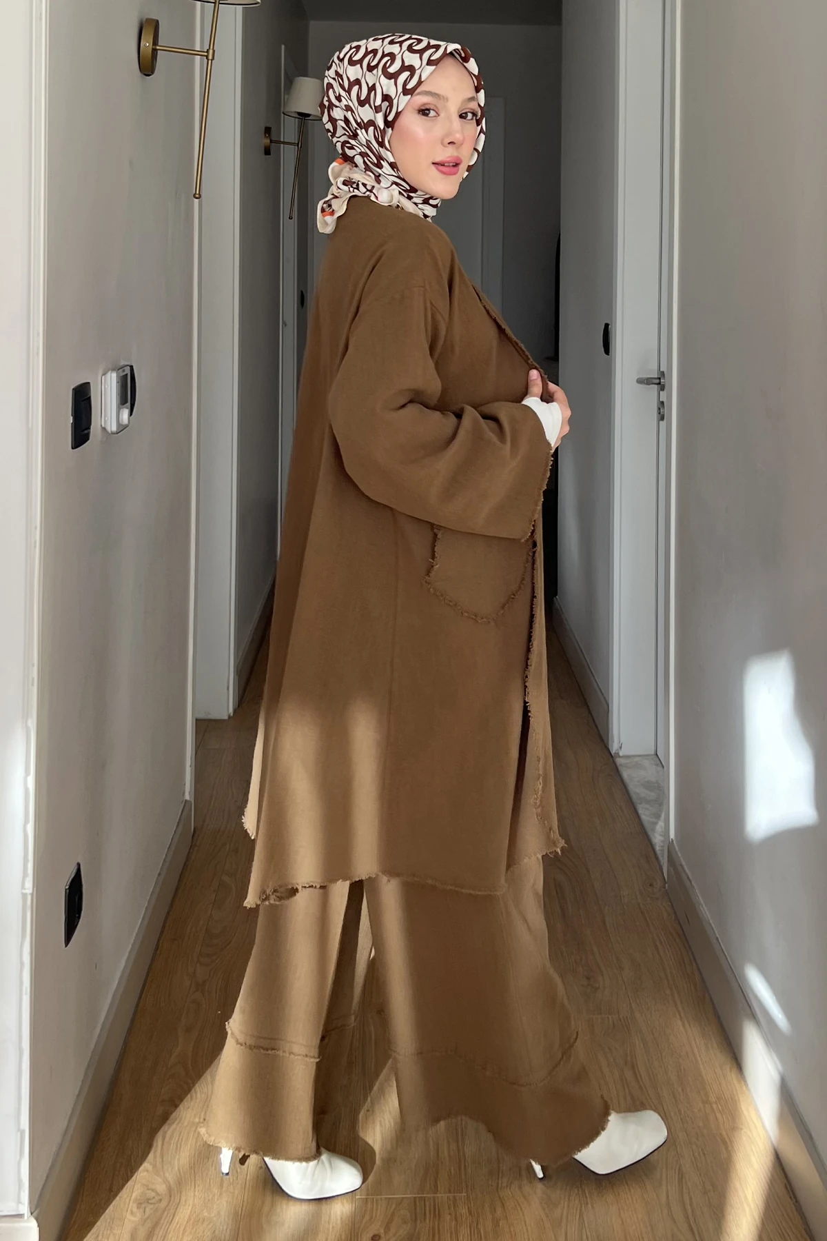 Aria Büyük Cep Detaylı Takım DMR-8642