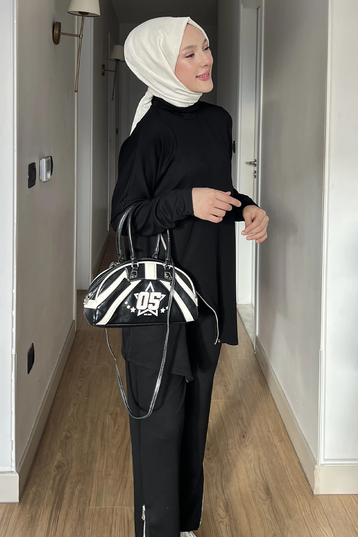 Life Fermuar Detaylı Eşofman Takımı SK-8639