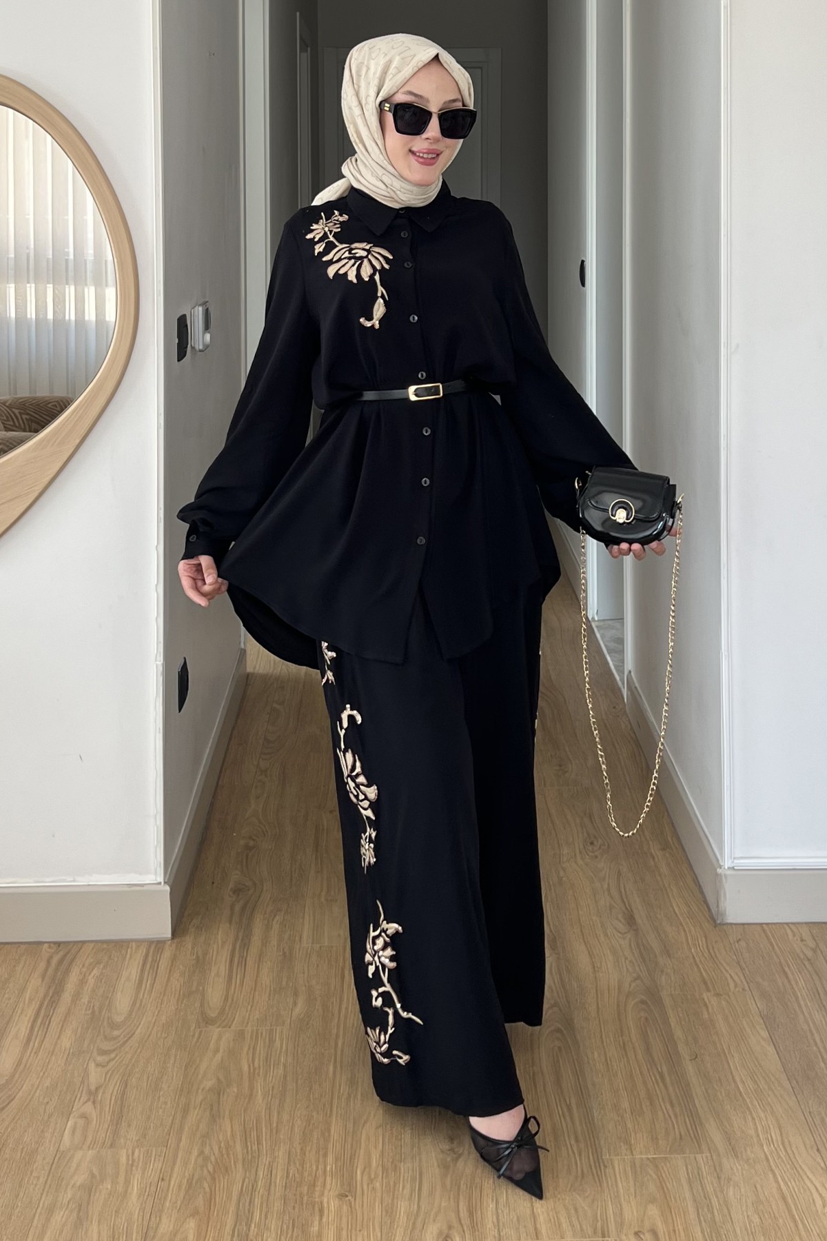 Nergis İkili Nakışlı Takım SK-8542