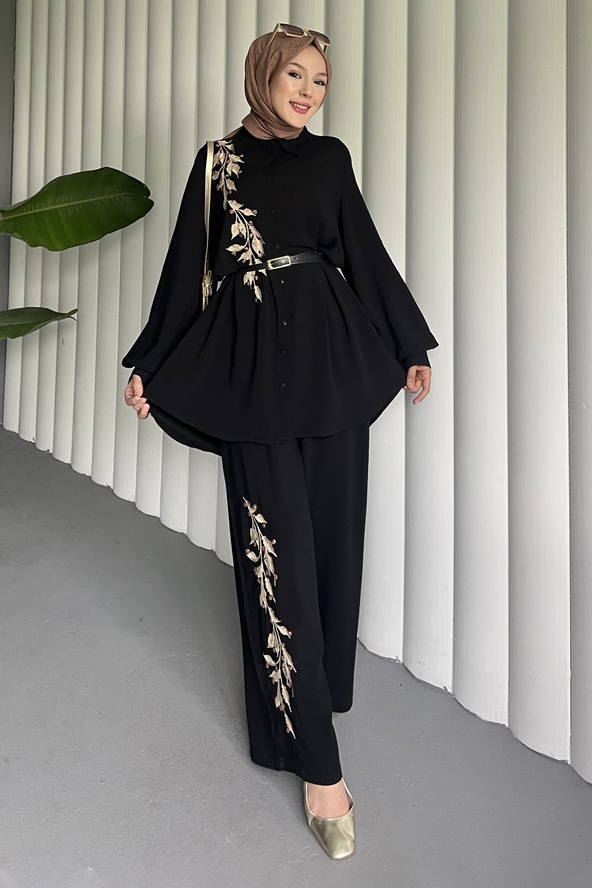 Fulya Payet Nakışlı İkili Takım SK-8420