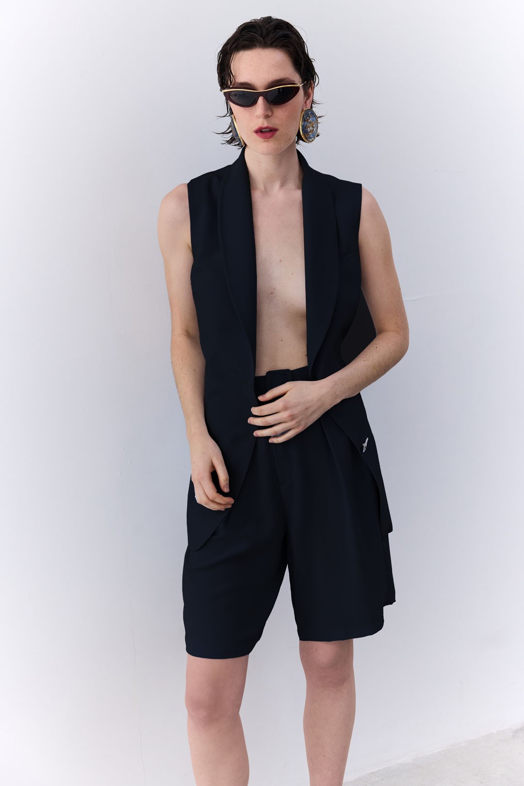 TOVA VEST - Siyah