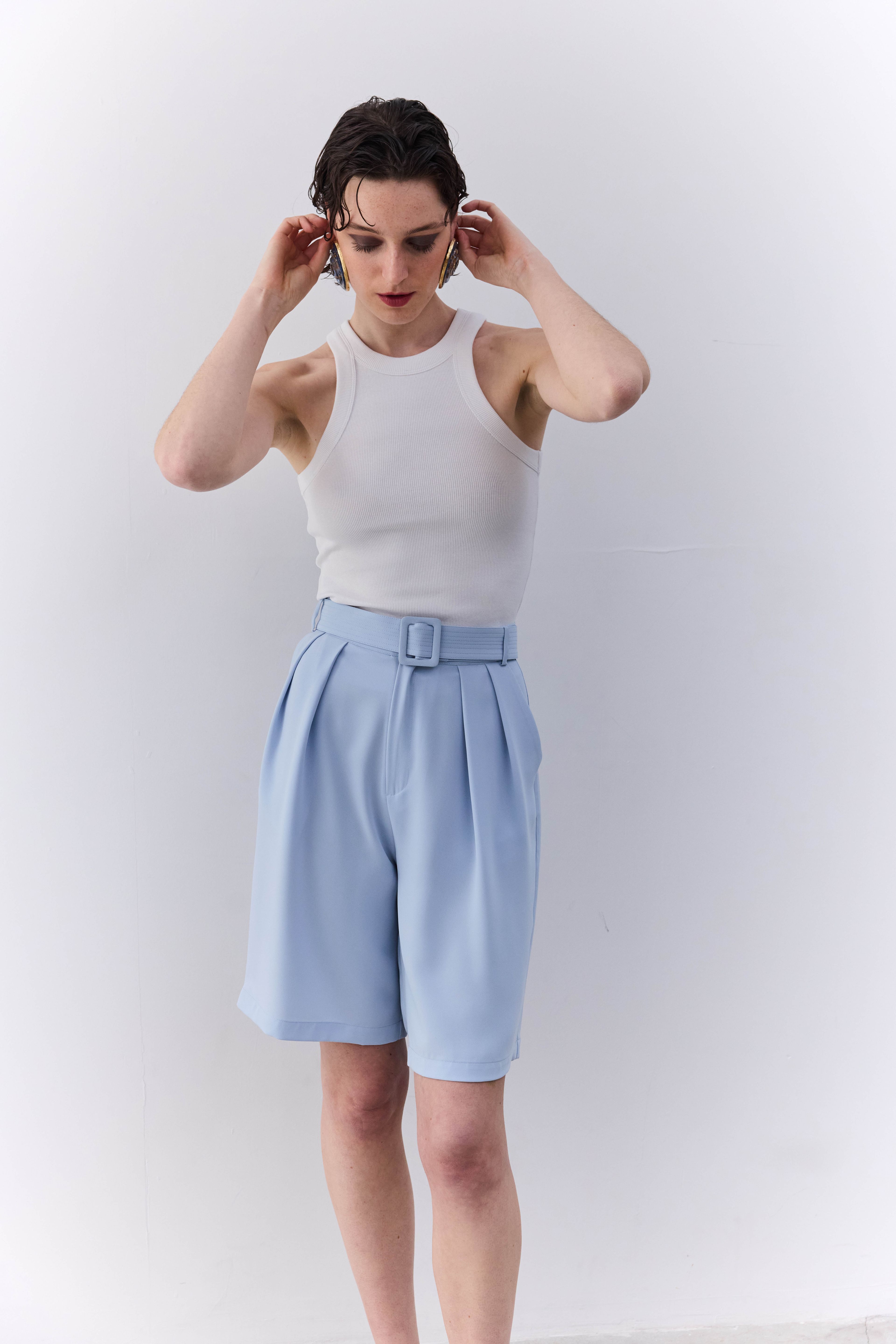 TOVA SHORT - Bebek Mavisi