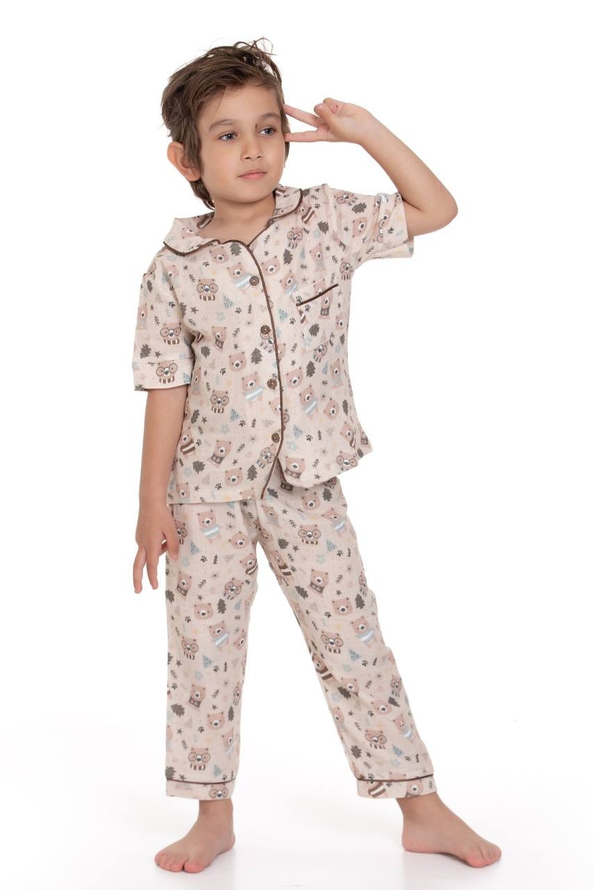 %100 Pamuk Müslin Pijama Takımı