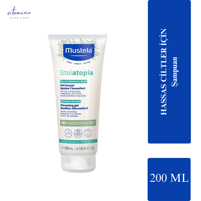 Mustela Stelatopia Yenidoğan Şampuanı 200 ml