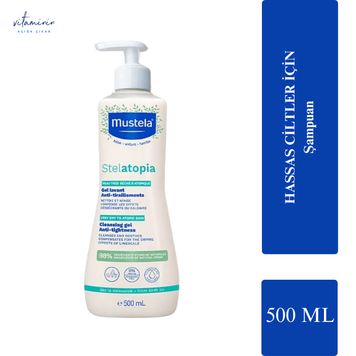 Mustela Stelatopia Yenidoğan Şampuanı 500 ml