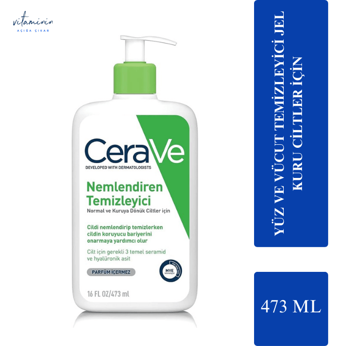 Cerave Nemlendiren Temizleyici 473 ML