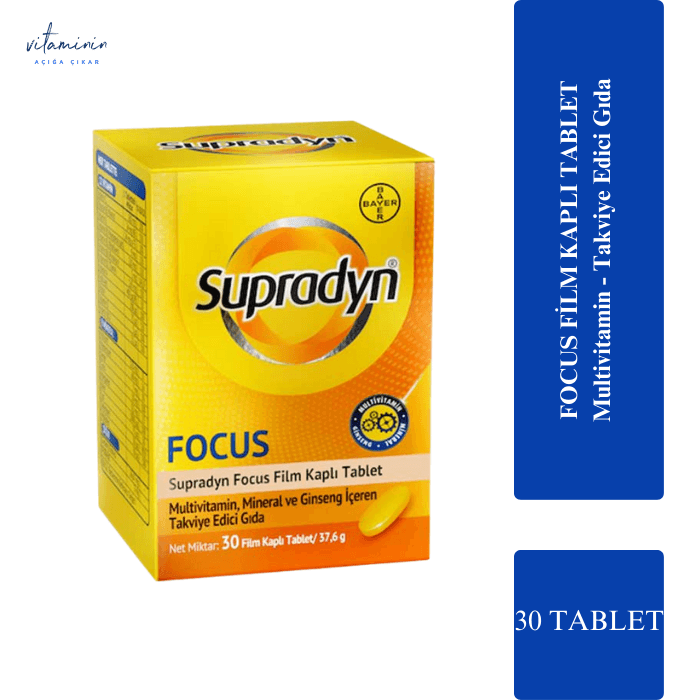  (30 عددی) Supradyn Focus قرص مولتی ویتامین 