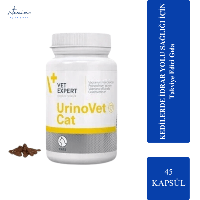 Vet Expert UrinoVet Cat Dilution 45 Kapsül