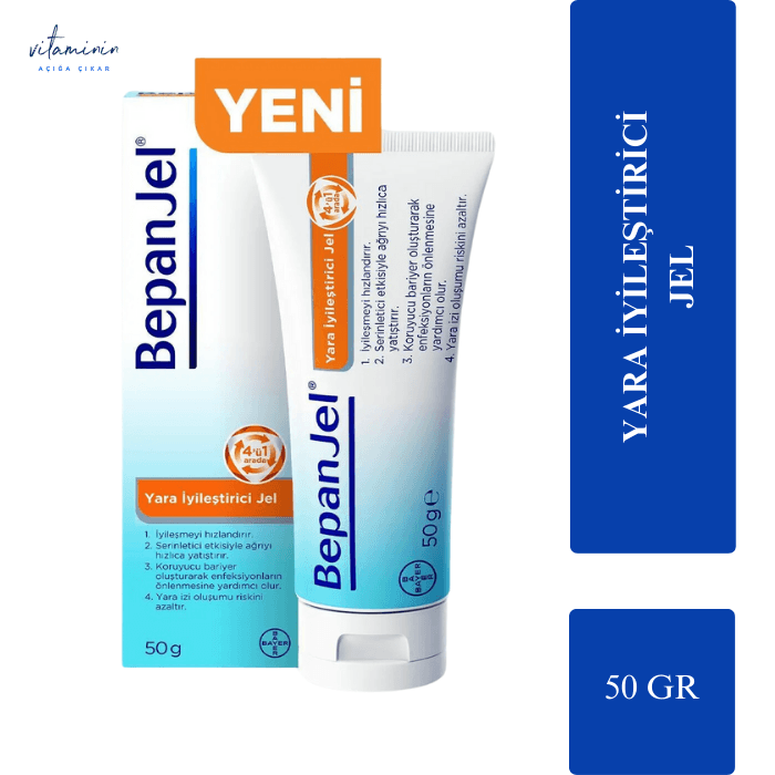 Bepanjel Yara İyileştirici Jel 50 Gr