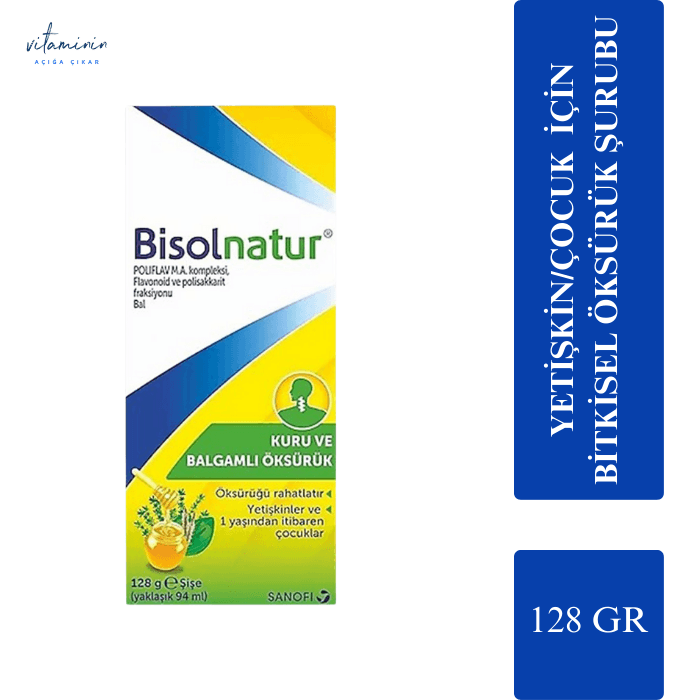 Bisolnatur 128 gr شربت گیاهی