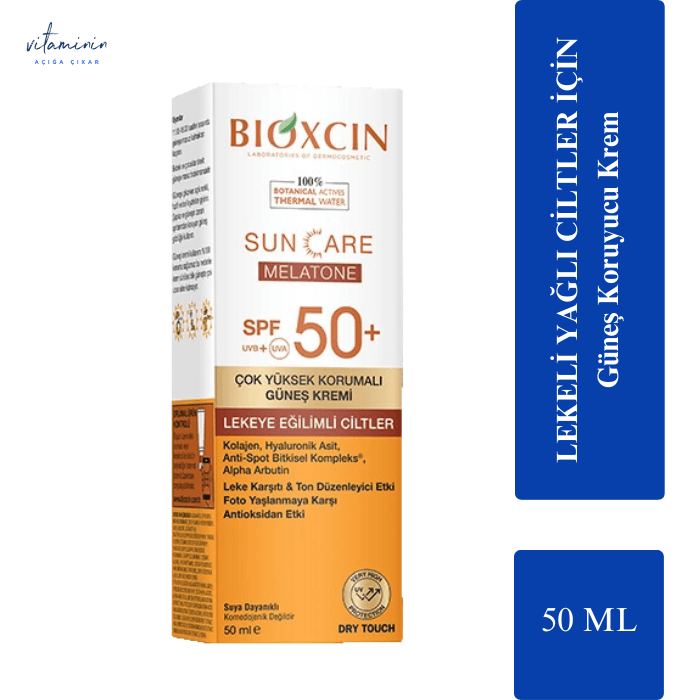 Bioxcin Sun Care Lekeye Eğilimli Ciltler İçin Güneş Kremi 50 ml