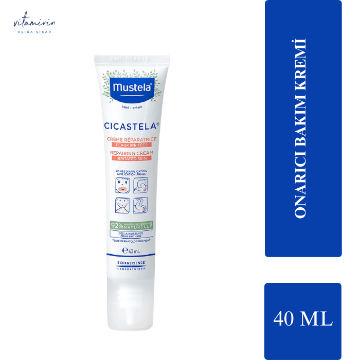 Mustela Cicastela Onarıcı Bakım Kremi 40 ml