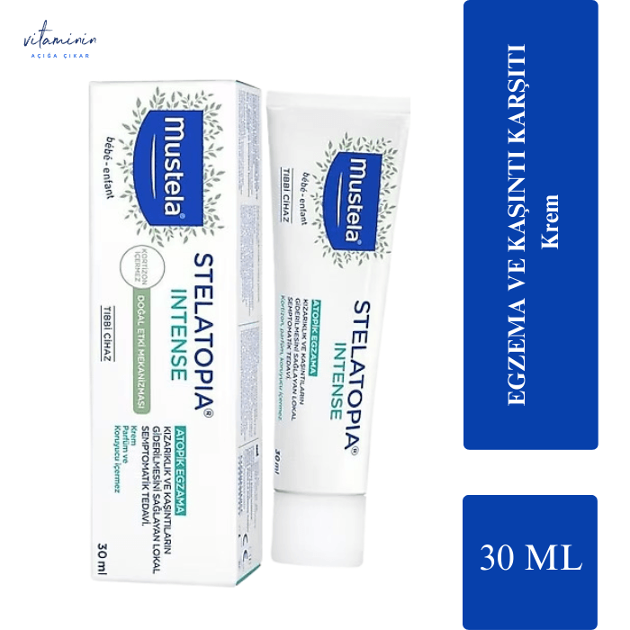 Mustela Stelatopia Intense Bebek Egzema ve Kaşıntı Karşıtı Krem 30 ml