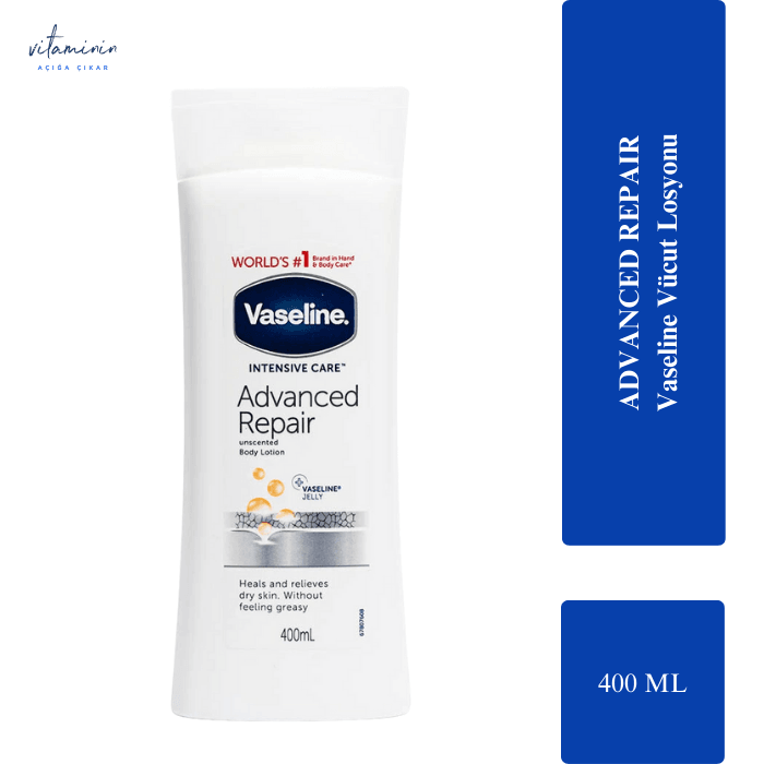 Vaseline Advanced Repair Vücut Losyonu 400 ml