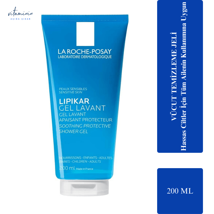 La Roche-Posay Lipikar Gel Lavant Vücut Temizleme Jeli 200 ML