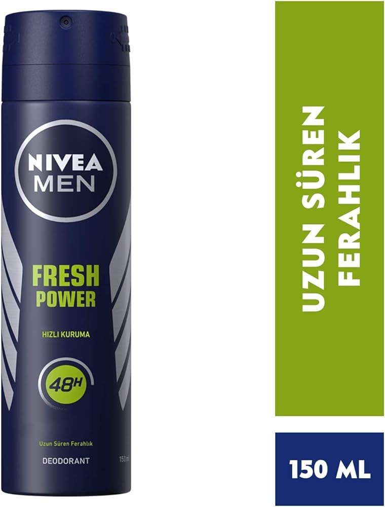  Nivea Erkek Deodorant Sprey Fresh Power 150 ML