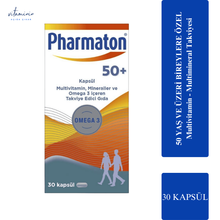 Pharmaton 50 Plus 30 Kapsül