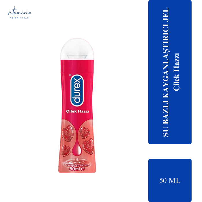 Durex Çilek Hazzı Kayganlaştırıcı Jel 50 ml