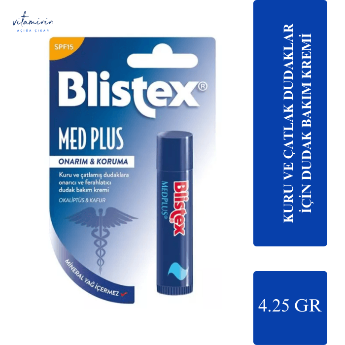  Blistex Med Plus Nemlendirici Dudak Koruyucu 4.25 GR