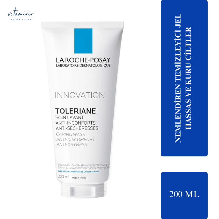  La Roche Posay Toleriane Caring Wash Nemlendiren Temizleyici Jel 200 ML