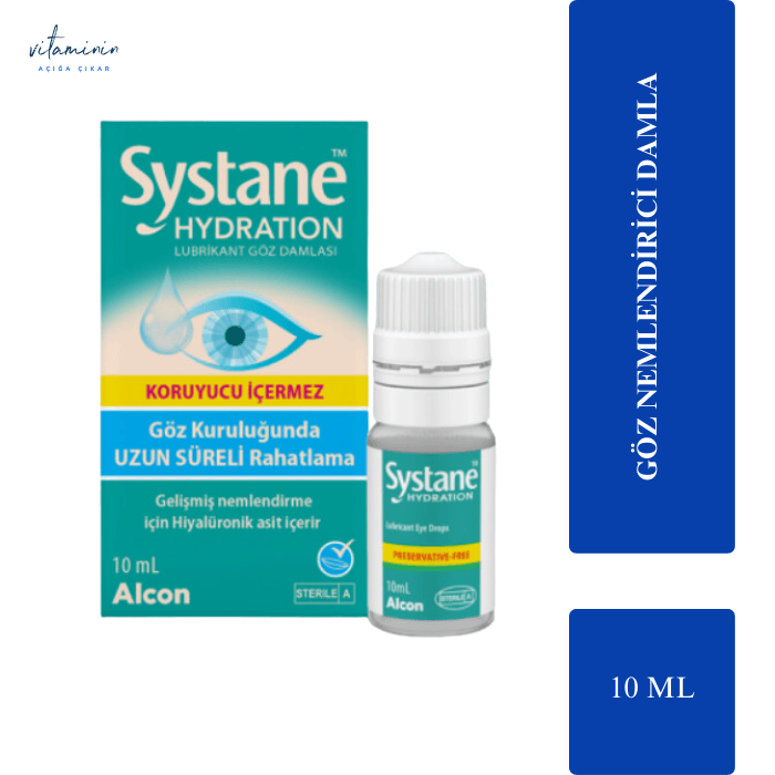 Systane Hydration Nemlendirici Göz Damlası 10 ml 