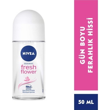  Nivea Kadın Roll-On Deodorant Fresh Flower 50 ML