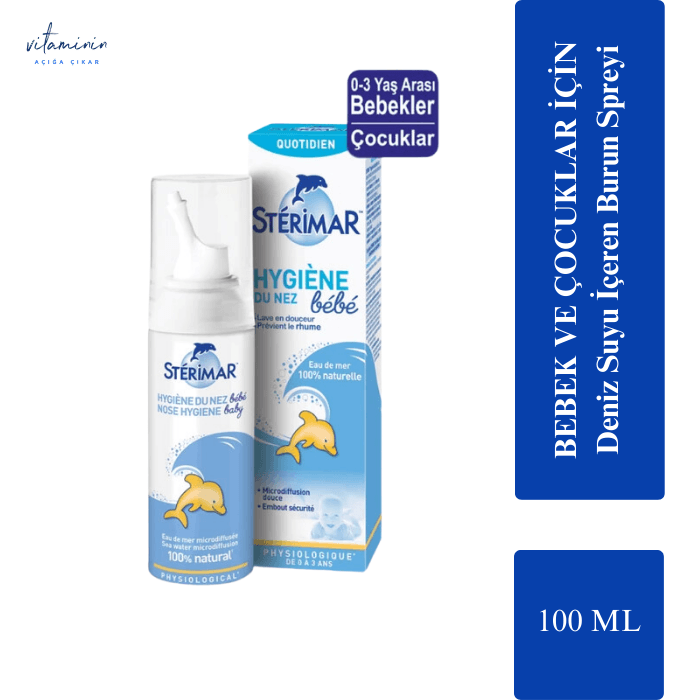 Sterimar Baby Deniz Suyu Burun Spreyi 100 ml