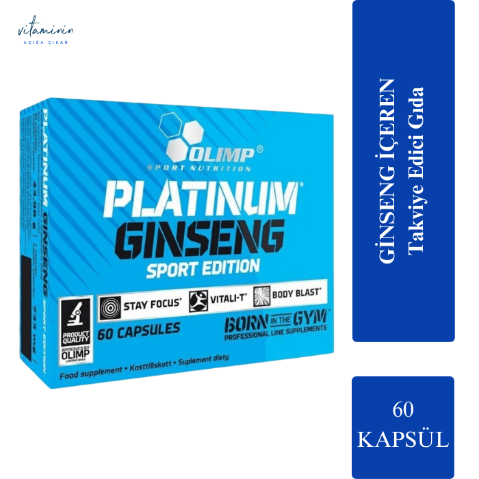 Olimp Platinum Ginseng 60 Kapsül