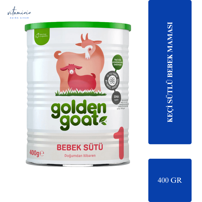 تهیه شده از شیر بز Golden Goat 1 400 GR شیر خشک 