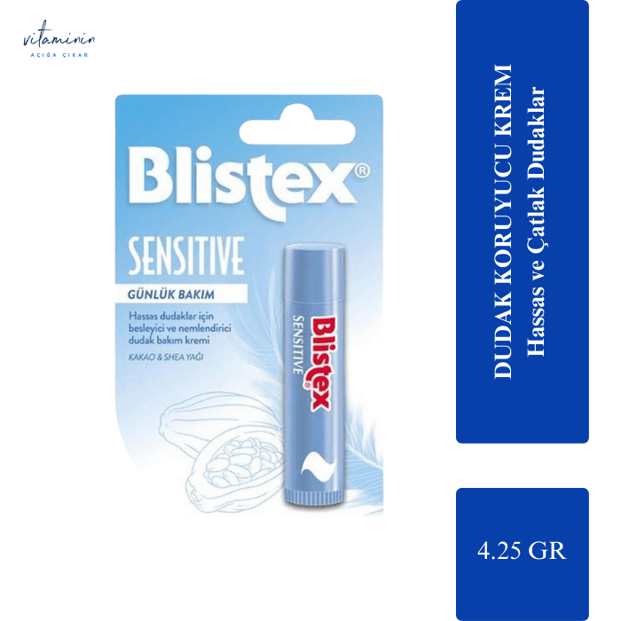 Blistex Lip Stick Sensitive - Hassas Dudaklar İçin Dudak Kremi