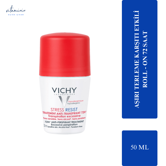 Vichy Roll-On Deodorant 50 ml  ضد عرق رولی ویشی مناسب عرق کردن زیاد