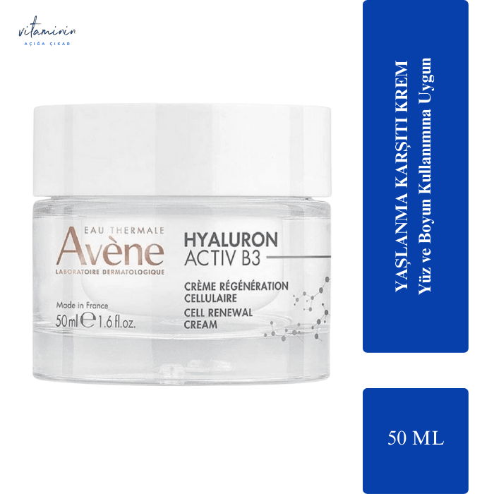 Avene Hyaluron Activ B3 Anti Aging Krem 50 ML