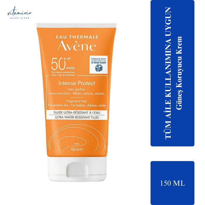 Avene Intense Protect SPF50+ Fluid Ultra کرم ضدافتاب