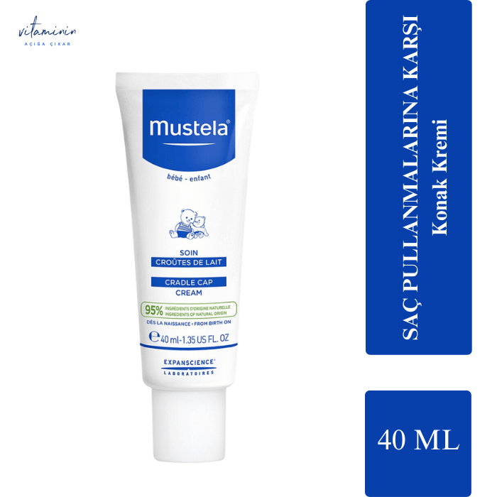 Mustela Konak Kremi Cradle Cap 40 ml