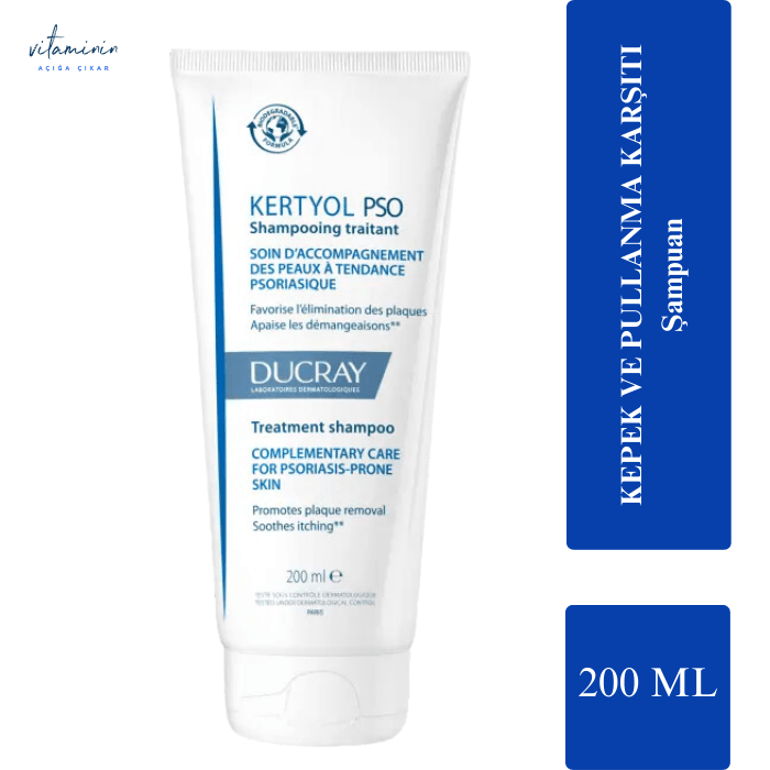 Ducray Kertyol PSO Saç Derisi Pullanma Şampuanı 200 ml