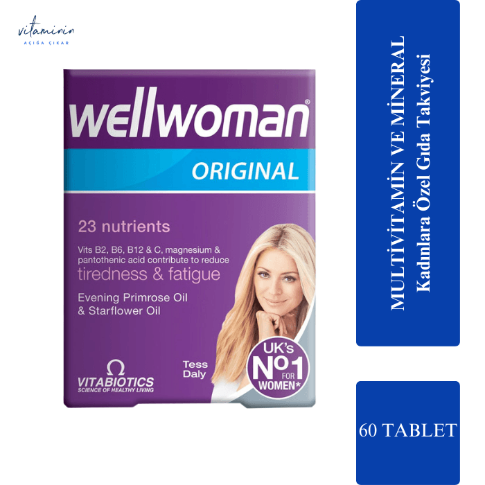 Wellwoman Original 60 Kapsül - Kadınlar için Multivitamin