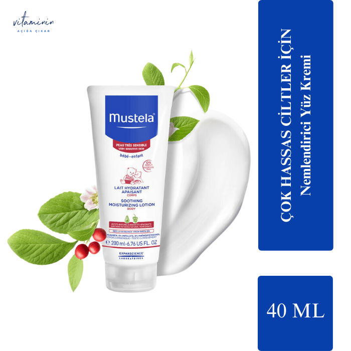 Mustela Çok Hassas Ciltler İçin Nemlendirici Vücut Losyonu 200 ml