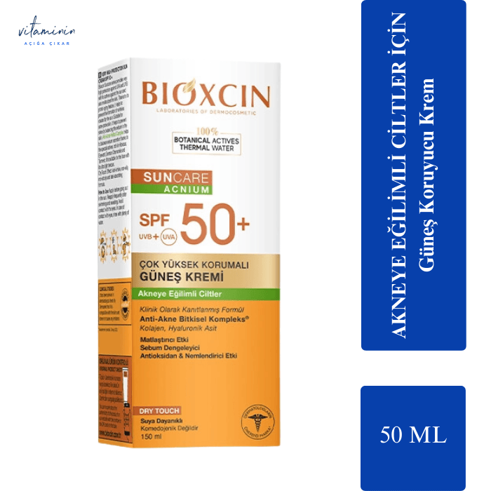 Bioxcin Sun Care Akneye Eğilimli Ciltler İçin Güneş Kremi 150 ml