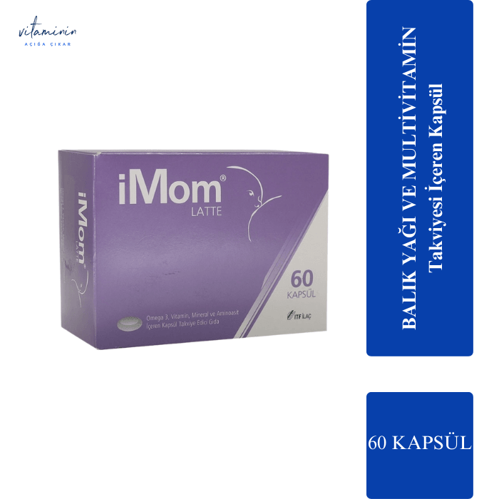 iMom Latte 60 Kapsül - Multivitamin Takviyesi