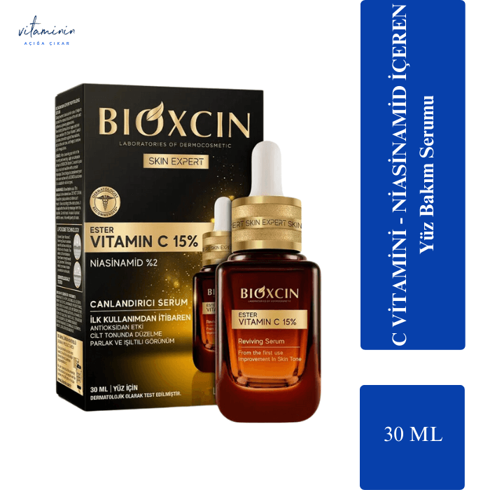 Bioxcin Vitamin C 15% Canlandırıcı Yüz Serumu 30 ml